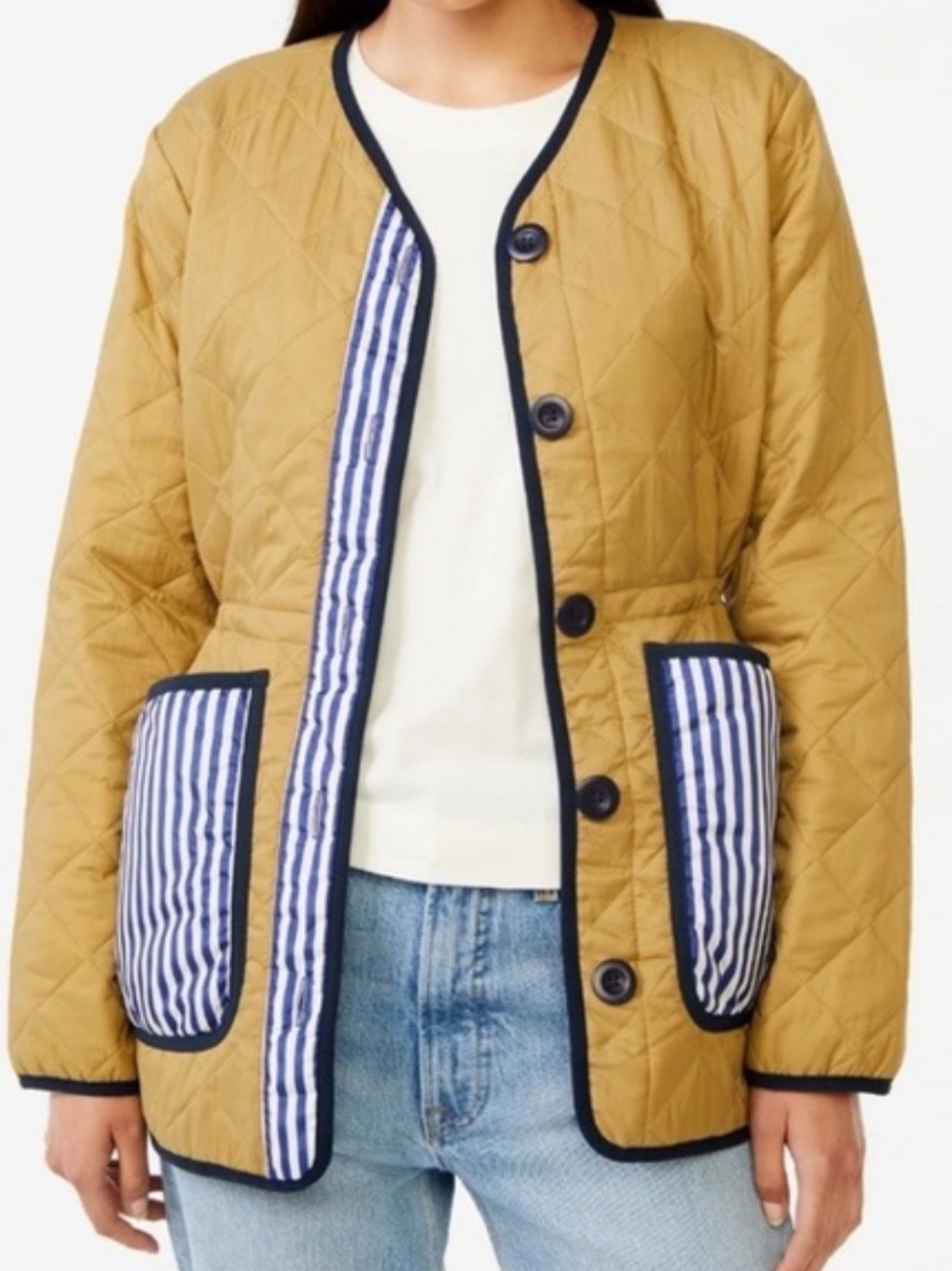 Free Assembly Quilted Jacket